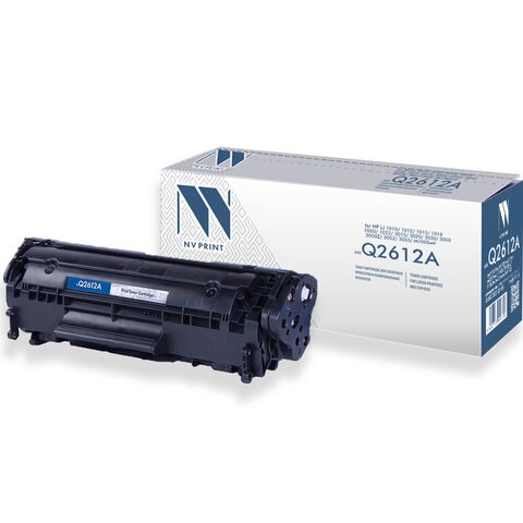 Картридж лазерный NV PRINT (NV-Q2612A) для HP LaserJet 1018/3052/М1005, ресурс 2000 стр. 361175 - фото 286093