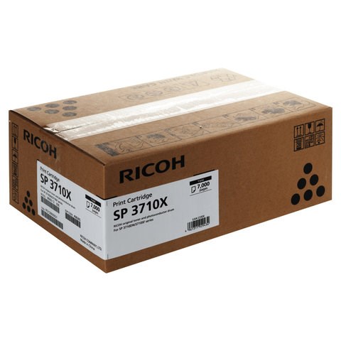 Картридж лазерный RICOH (SP 3710XE) SP 3710DN / 3710SF, оригинальный, ресурс 7000 стр., 408285 363141 - фото 286130