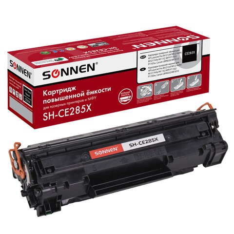 Картридж лазерный SONNEN (SH-CE285X) для HP LJP M1212nf/M1214nfh/M1217nfw/M1132 MFP/P1102/P1102w, ресурс 3000 стр., 364090 364090 - фото 286243