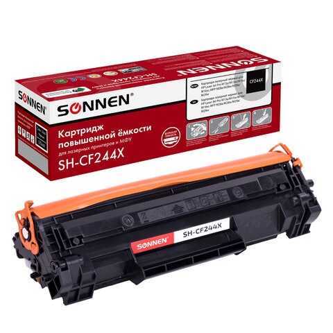 Картридж лазерный SONNEN (SH-CF244X) для HP LJP M15a/M15w/M28a/M28w, ресурс 2000 стр., 364093 364093 - фото 286301