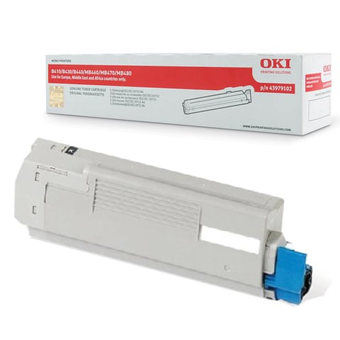 Тонер-картридж OKI (43979107) B410/B430/B440/MB400, оригинальный, ресурс 3500 стр. 320511 - фото 286486
