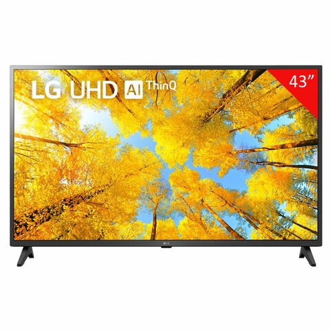 Телевизор LG 43UQ75006LF, 43" (108 см), 3840 x 2160, 4K, 16:9, SmartTV, Wi-Fi, черный, 3205263 456468 - фото 297994