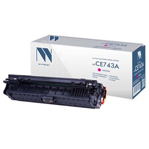 Картридж лазерный NV PRINT (NV-CE743A) для HP CP5220/CP5225/CP5225dn/CP5225n, пурпурный, ресурс 7300 страниц 363401