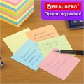 Блок для записей BRAUBERG непроклеенный, куб 9х9х9 см, цветной, 122341 122341