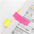 Закладки клейкие неоновые BRAUBERG бумажные, 50х20 мм, 200 штук (4 цвета х 50 листов), 111363 111363