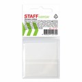 Закладки клейкие пастельные STAFF бумажные, 50х12 мм, 100 штук (4 цвета х 25 листов), европодвес, 127147 127147