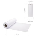 Бумага широкоформатная рулон для плоттера 420 мм х 175 м х втулка 76 мм, 80 г/м2, белизна CIE 146%, в коробе, BRAUBERG, 114180 114180