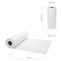 Бумага широкоформатная рулон для плоттера, 594 мм х 175 м х втулка 76 мм, 80 г/м2, белизна CIE 146%, BRAUBERG, 110454 110454