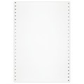 Бумага с неотрывной перфорацией, 210х305 мм (12"), 1600 листов, плотность 65 г/м2, белизна 98% 110067