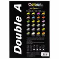 Бумага цветная DOUBLE A, А4, 80 г/м2, 100 л., 5 цветов x 20 л., микс интенсив 115122