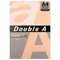 Бумага цветная DOUBLE A, А4, 80 г/м2, 500 л., пастель, светло-оранжевая 115117