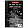 Фотобумага PREMIUM сатин, 10х15 см, 260 г/м2, односторонняя, 50 листов, BRAUBERG, 364001 364001