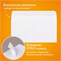 Конверты Е65 (110х220 мм), SECURITY, отрывная лента, 80 г/м2, КОМПЛЕКТ 50 шт., внутренняя запечатка, 121182.50 124173