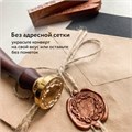 Конверты С6 (114х162 мм) КРАФТ, клей, 90 г/м2, КОМПЛЕКТ 50 шт., треугольный клапан, BRAUBERG, 112363 112363