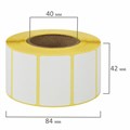 Этикетка ТермоТоп (40х30 мм), 1000 этикеток в ролике, светостойкость до 12 месяцев, 116663, 56213 116663