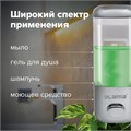 Дозатор для жидкого мыла LAIMA, НАЛИВНОЙ, 0,5 л, хром, ABS-пластик, 601793 601793