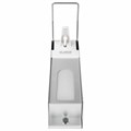 Дозатор локтевой для антисептика и мыла с замком УНИВЕРСАЛЬНЫЙ, с еврофлаконом 1 л, LAIMA, металлический, 607328, X-CL268 607328