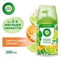 Сменный баллон 250 мл, AIRWICK "Анти-табак. Апельсин/бергамот", для автоматических освежителей, универсальный, 224392 600585