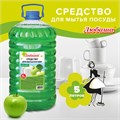 Средство для мытья посуды 5 л, ЛЮБАША "Яблоко", ПЭТ, 604782 604782