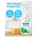 Средство для чистки сантехники кислотное 600 мл, GRASS GLOSS, триггер, 221600 605635