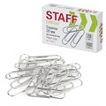 Скрепки STAFF "EVERYDAY", 28 мм, металлические, 100 шт., в картонной коробке, Россия, 220012 220012