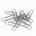 Скрепки большие 50 мм, ОФИСМАГ, оцинкованные, гофрированные, 50 шт., в картонной коробке, 223090 223090