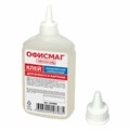 Клей канцелярский силикатный ОФИСМАГ (для бумаги, картона) 110 г, 224600 224600