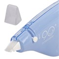 Корректирующая лента BRAUBERG PASTEL 5 мм х 12 м, вращающийся наконечник 90°, ВЫГОДНАЯ УПАКОВКА 3 штуки в блистере,механизм перемотки,272489 272489