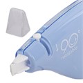 Корректирующая лента BRAUBERG PASTEL 5 мм х 12 м, вращающийся наконечник 90°, механизм перемотки, корпус голубой, блистер, 272488 272488