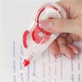 Корректирующая лента BRAUBERG, 5 мм х 12 м, корпус прозрачный, механизм перемотки, блистер, 226814 226814