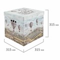 Короб для хранения из микрогофрокартона 315х315х315 мм, КОМПЛЕКТ 3 шт., 271819 271819