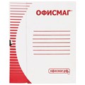 Короб архивный с клапаном А4 (260х325 мм), 75 мм, до 700 листов, плотный, микрогофрокартон, БЕЛЫЙ, ОФИСМАГ, 123017 123017