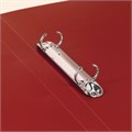 Папка на 2 кольцах BRAUBERG "Стандарт", 25 мм, красная, до 170 листов, 0,8 мм, 221614 221614