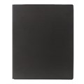 Папка на 4 кольцах BRAUBERG, картон/ПВХ, 35 мм, черная, до 250 листов (удвоенный срок службы), 221483 221483
