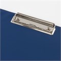 Папка-планшет BRAUBERG, А4 (340х240 мм), с прижимом и крышкой, картон/ПВХ, РОССИЯ, синяя, 221489 221489