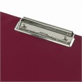 Папка-планшет ОФИСМАГ, А4 (340х240 мм), с прижимом и крышкой, картон/ПВХ, РОССИЯ, бордовая, 225984 225984