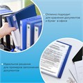 Папка 100 вкладышей BRAUBERG стандарт, синяя, 0,9 мм, 221609 221609