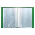 Папка 40 вкладышей BRAUBERG "Contract", зеленая, вкладыши-антиблик, 0,7 мм, бизнес-класс, 221779 221779