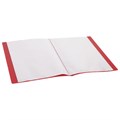 Папка 40 вкладышей BRAUBERG "Contract", красная, вкладыши-антиблик, 0,7 мм, бизнес-класс, 221778 221778