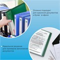 Папка 60 вкладышей BRAUBERG стандарт, зеленая, 0,8 мм, 228684 228684