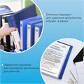 Папка 60 вкладышей BRAUBERG стандарт, синяя, 0,8 мм, 221605 221605