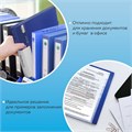 Папка 80 вкладышей BRAUBERG стандарт, синяя, 0,9 мм, 221607 221607