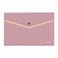 Папка-конверт с кнопкой ERICH KRAUSE "Soft Manga", А4, до 120 л., с карманом, ассорти, 0,18 мм, 61151 272929