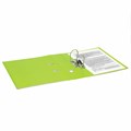 Папка-регистратор BRAUBERG "EXTRA", 75 мм, салатовая, двустороннее покрытие пластик, металлический уголок, 228576 228576