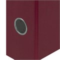 Папка-регистратор BRAUBERG с покрытием из ПВХ, 70 мм, бордовая (удвоенный срок службы), 220892 220892