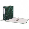 Папка-регистратор STAFF "Basic" БЮДЖЕТ с мраморным покрытием, 70 мм, без уголка, зеленая, 229620 229620