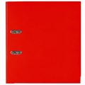 Папка-регистратор, покрытие пластик, 50 мм, ПРОЧНАЯ, с уголком, BRAUBERG, красная, 226592 226592