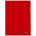 Папка-уголок жесткая А4, красная, 0,15 мм, BRAUBERG EXTRA, 271703 271703