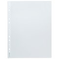 Папки-файлы перфорированные А4 BRAUBERG "PREMIUM", КОМПЛЕКТ 100 шт., матовые, 45 мкм, 221713 221713