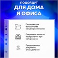 Папки-файлы перфорированные, А4, BRAUBERG "STANDARD", комплект 100 шт., гладкие, 45 мкм, 226831 226831